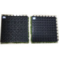 WPC Fake/Artificial Grass Decking Tile